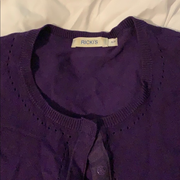 Gorgeous Purple Cardigan - Picture 1 of 4